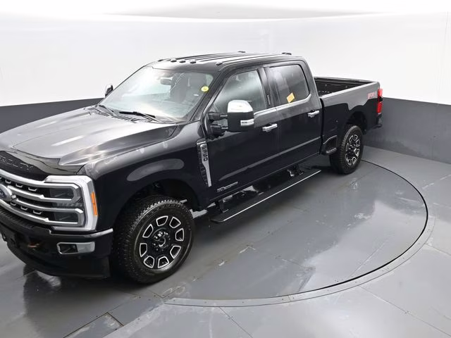 2023 Black Ford Super Duty F-350 SRW Platinum 4X4 Truck