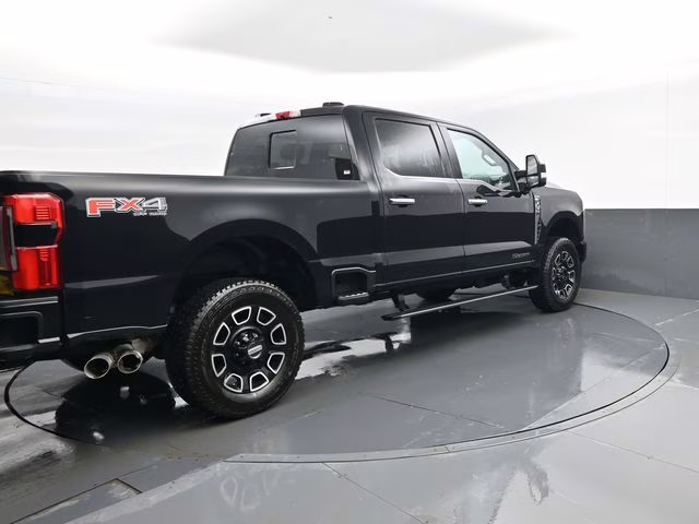 2023 Black Ford Super Duty F-350 SRW Platinum 4X4 Truck