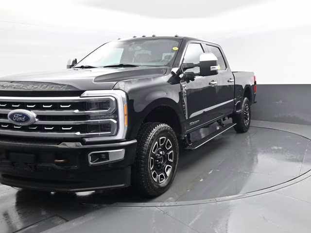 2023 Black Ford Super Duty F-350 SRW Platinum 4X4 Truck