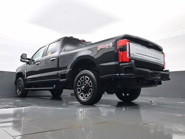 2023 Black Ford Super Duty F-350 SRW Platinum 4X4 Truck