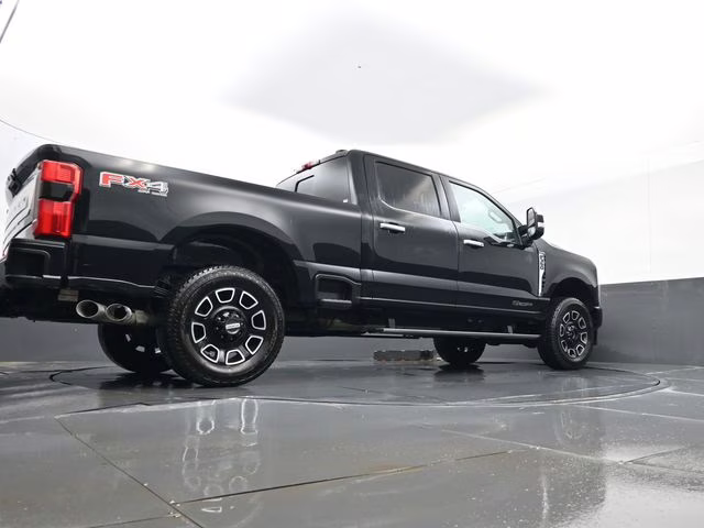 2023 Black Ford Super Duty F-350 SRW Platinum 4X4 Truck