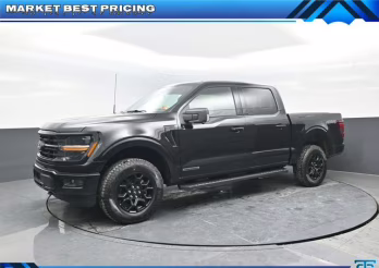 2025 Black Metallic Ford F-150 XLT 4X4 Truck