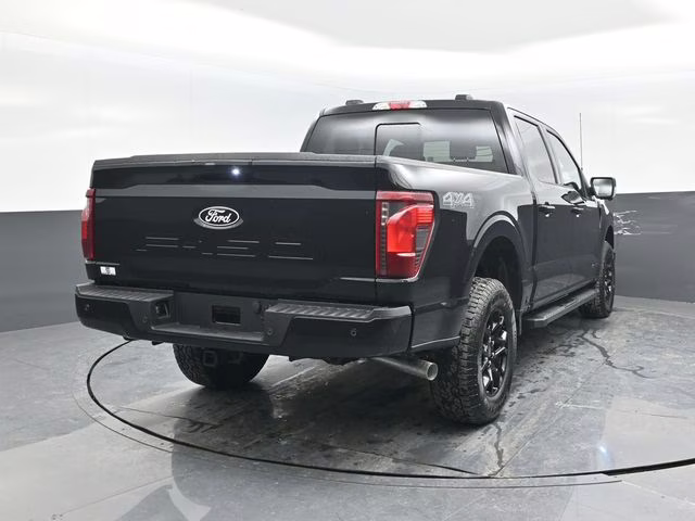 2025 Black Metallic Ford F-150 XLT 4X4 Truck