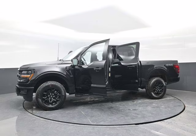 2025 Black Metallic Ford F-150 XLT 4X4 Truck