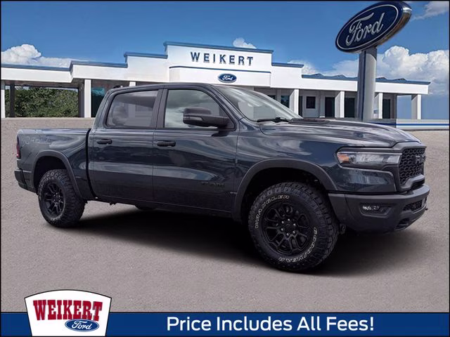 2026 Forged Blue Metallic Ram 1500 Rebel 4X4 Truck