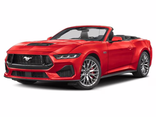 2026 Race Red Ford Mustang GT Premium RWD Convertible