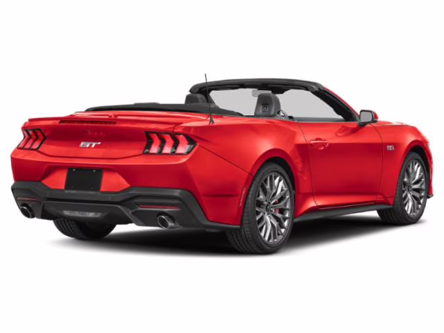2026 Race Red Ford Mustang GT Premium RWD Convertible