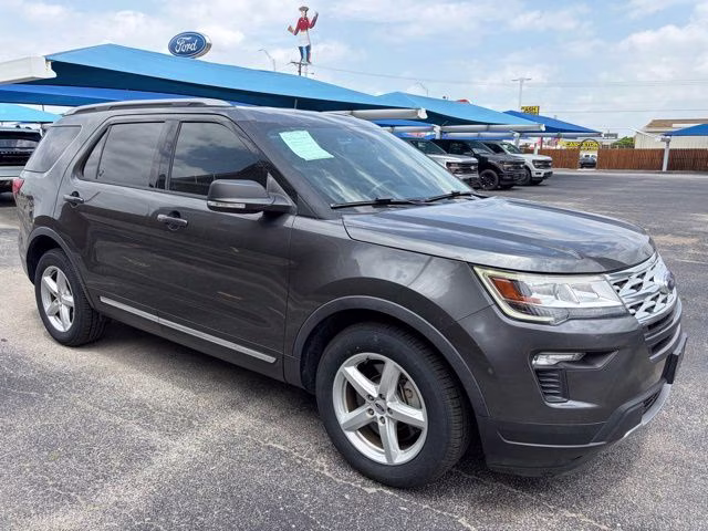2019 Magnetic Ford Explorer XLT FWD SUV