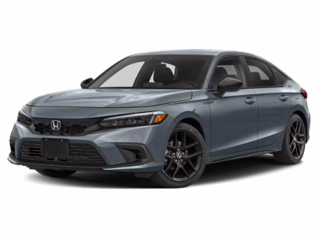 2024 Sonic Gray Pearl Honda Civic Sport FWD Hatchback