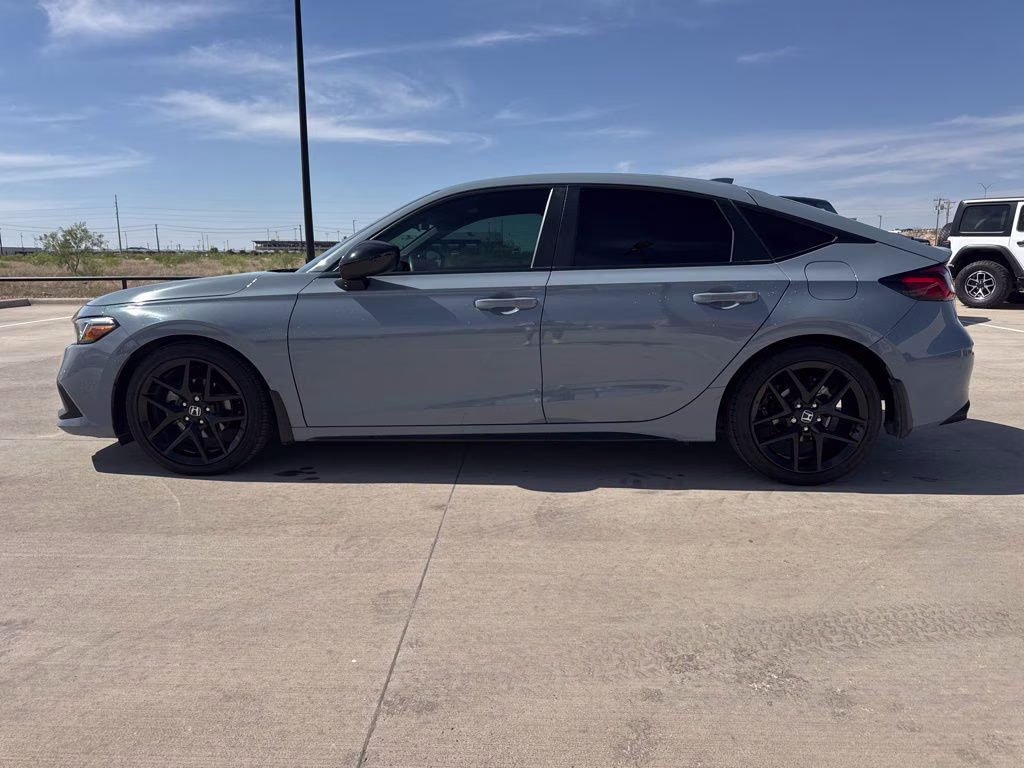 2024 Sonic Gray Pearl Honda Civic Sport FWD Hatchback