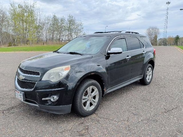 2012 Black Chevrolet Equinox LTZ AWD SUV