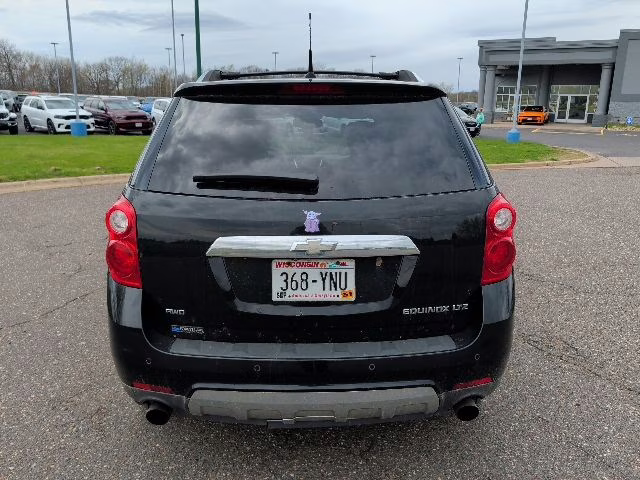 2012 Black Chevrolet Equinox LTZ AWD SUV
