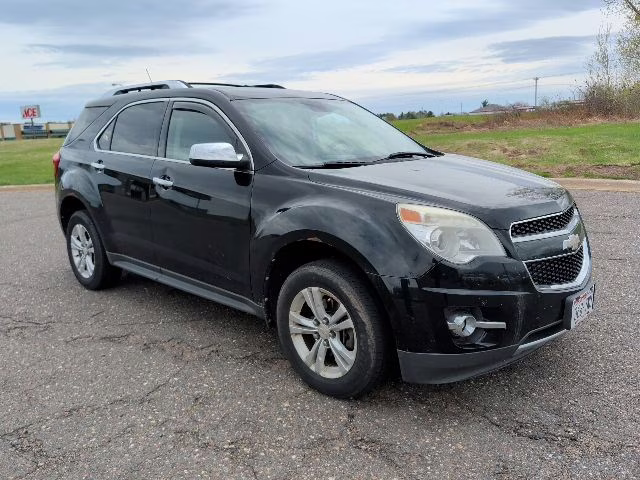 2012 Black Chevrolet Equinox LTZ AWD SUV