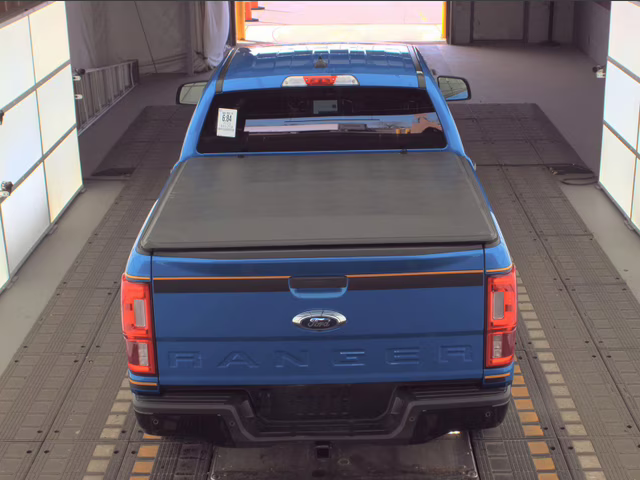 2023 Velocity Blue Metallic Ford Ranger XLT 4X4 Truck