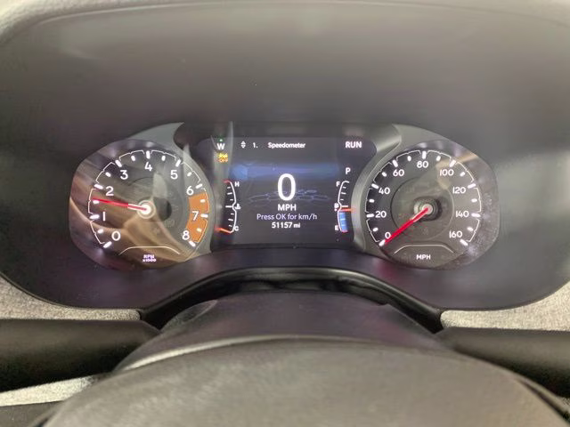 2024 Bright White Clearcoat Jeep Compass Latitude 4X4 SUV