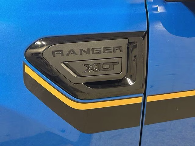 2023 Velocity Blue Metallic Ford Ranger XLT 4X4 Truck