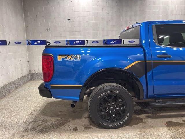 2023 Velocity Blue Metallic Ford Ranger XLT 4X4 Truck