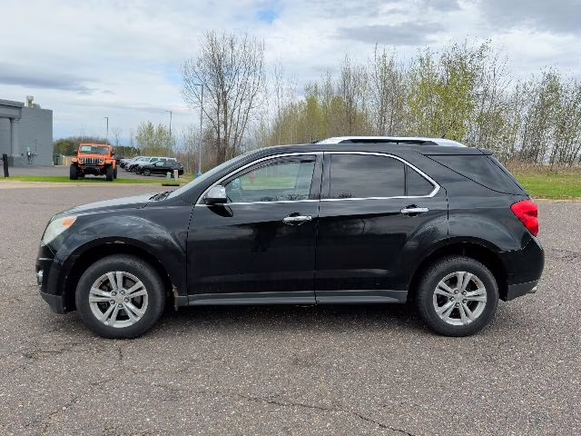 2012 Black Chevrolet Equinox LTZ AWD SUV