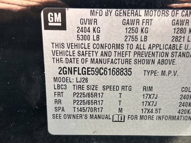2012 Black Chevrolet Equinox LTZ AWD SUV