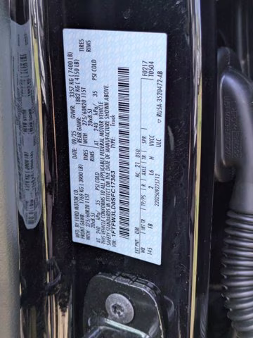 2025 Black Metallic Ford F-150 XLT 4X4 Truck