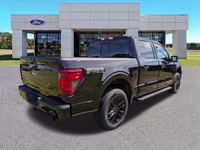 2025 Black Metallic Ford F-150 XLT 4X4 Truck
