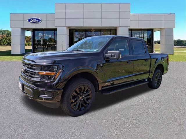 2025 Black Metallic Ford F-150 XLT 4X4 Truck