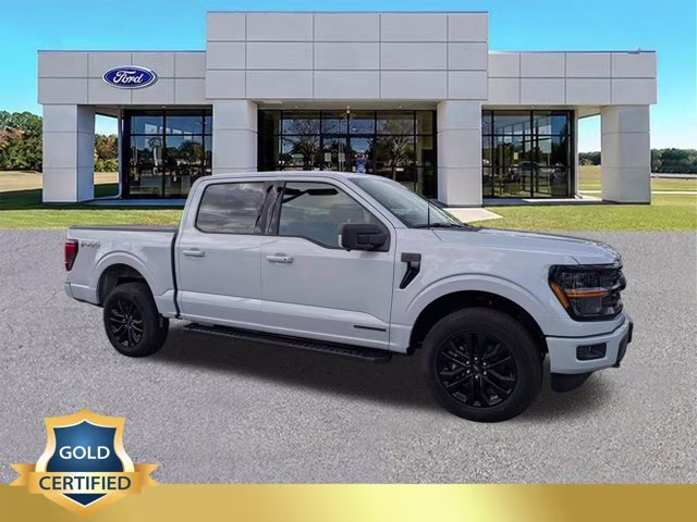 2025 Silver Metallic Ford F-150 XLT 4X4 Truck