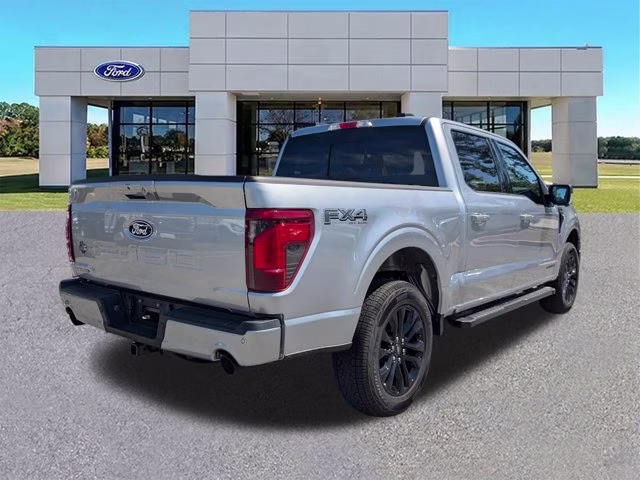 2025 Silver Metallic Ford F-150 XLT 4X4 Truck