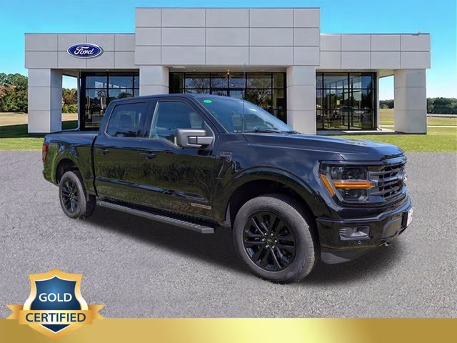 2025 Black Metallic Ford F-150 XLT 4X4 Truck
