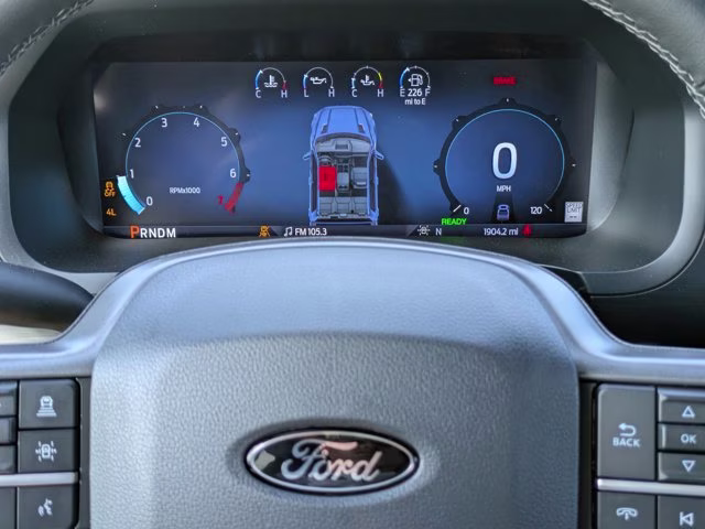 2025 Black Metallic Ford F-150 XLT 4X4 Truck