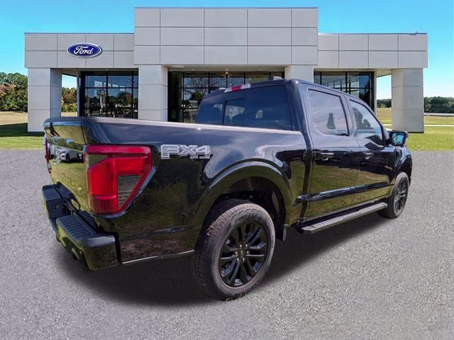2025 Black Metallic Ford F-150 XLT 4X4 Truck