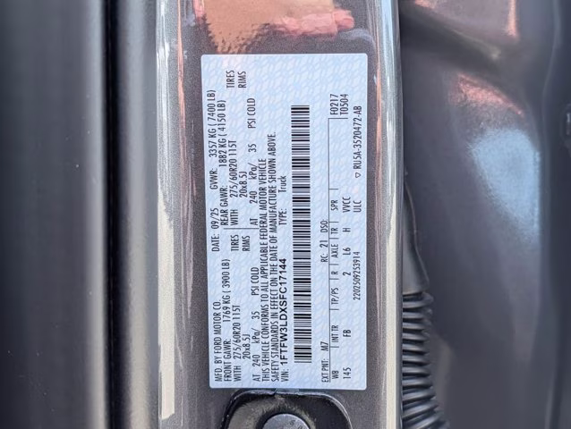 2025 Gray Metallic Ford F-150 XLT 4X4 Truck