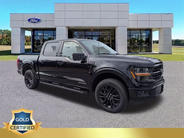 2025 Black Metallic Ford F-150 XLT 4X4 Truck