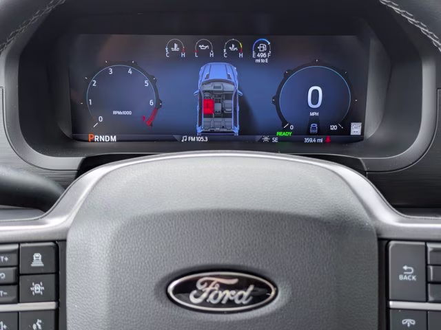 2025 Black Metallic Ford F-150 XLT 4X4 Truck