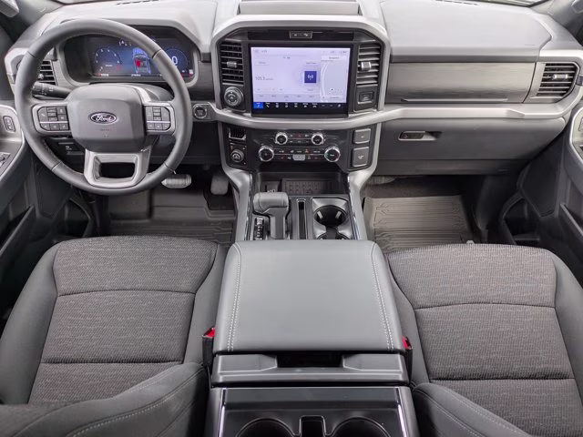 2025 Black Metallic Ford F-150 XLT 4X4 Truck