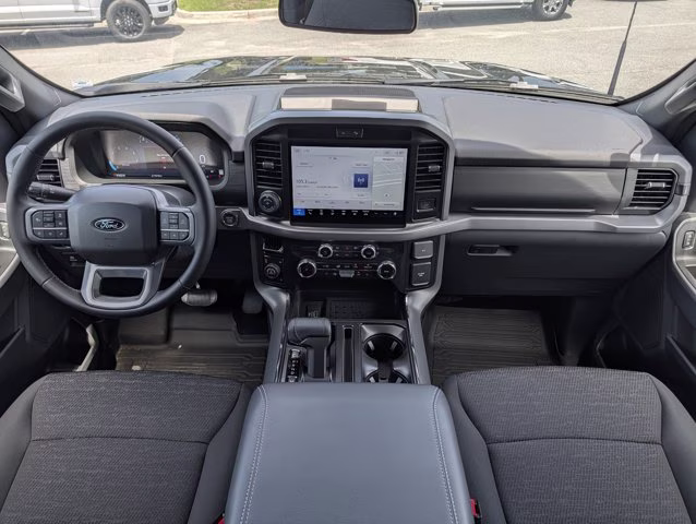 2025 Black Metallic Ford F-150 XLT 4X4 Truck
