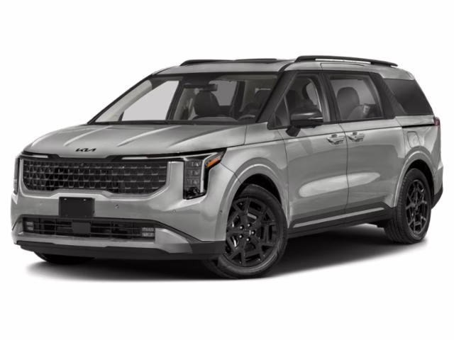 2026 Ceramic Silver Kia Carnival Hybrid SX FWD Van