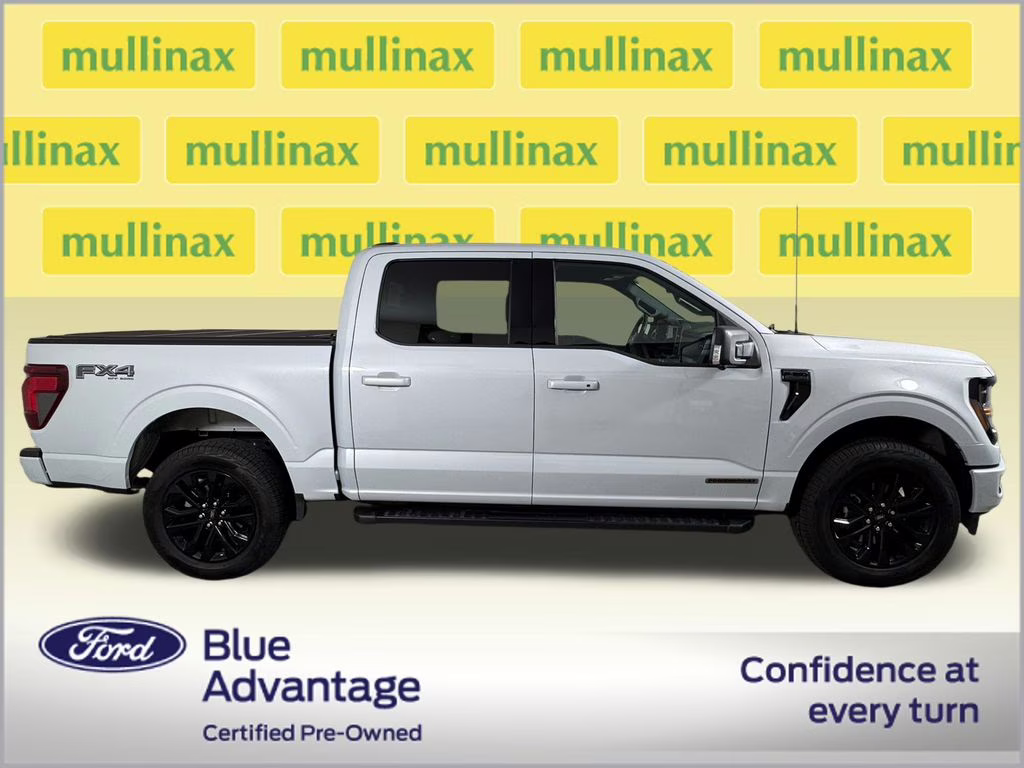 2025 Space White Metallic Ford F-150 XLT 4X4 Truck