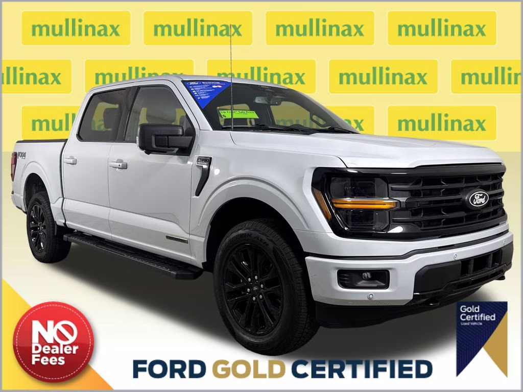 2025 Space White Metallic Ford F-150 XLT 4X4 Truck