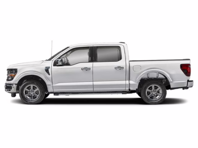 2025 White Metallic Ford F-150 XLT 4X4 Truck