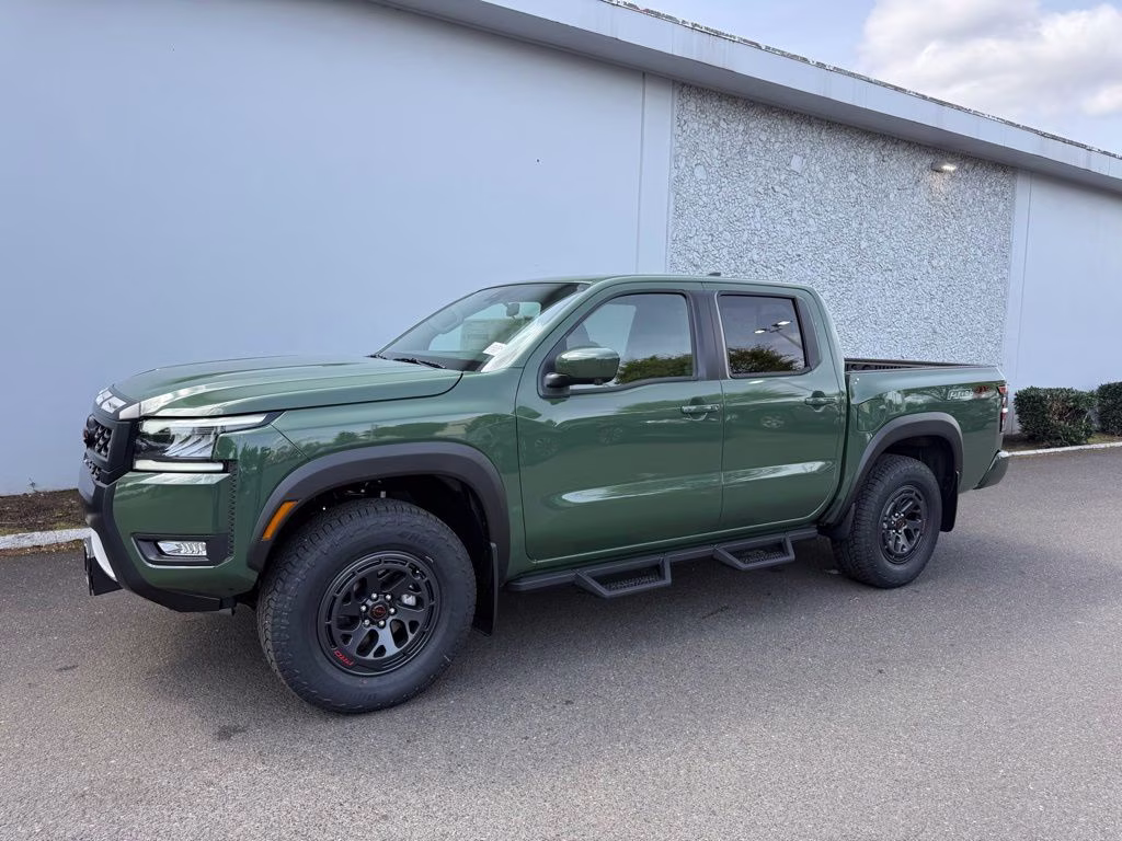 2026 Tactical Green Metallic Nissan Frontier PRO-4X 4X4 Truck