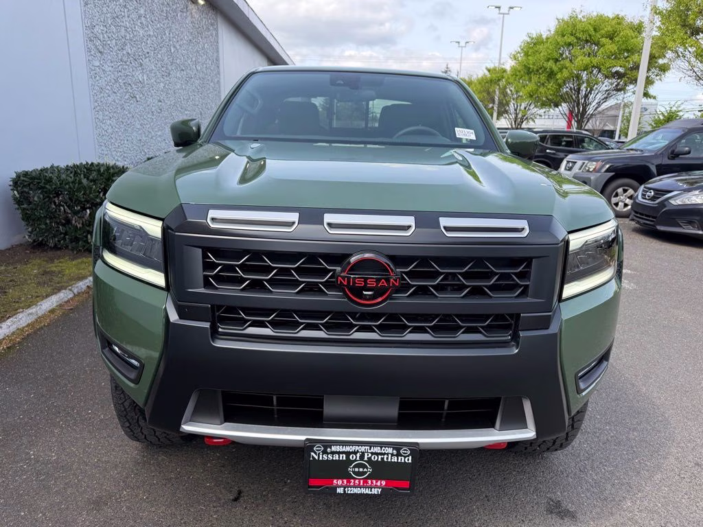 2026 Tactical Green Metallic Nissan Frontier PRO-4X 4X4 Truck