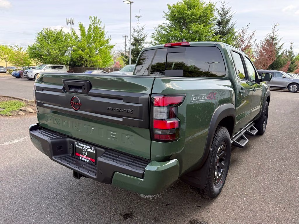 2026 Tactical Green Metallic Nissan Frontier PRO-4X 4X4 Truck