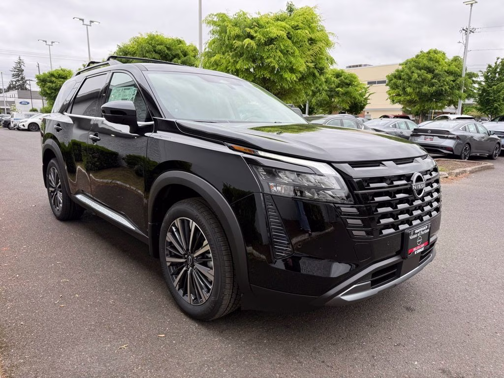 2026 Super Black Nissan Pathfinder Platinum 4X4 SUV
