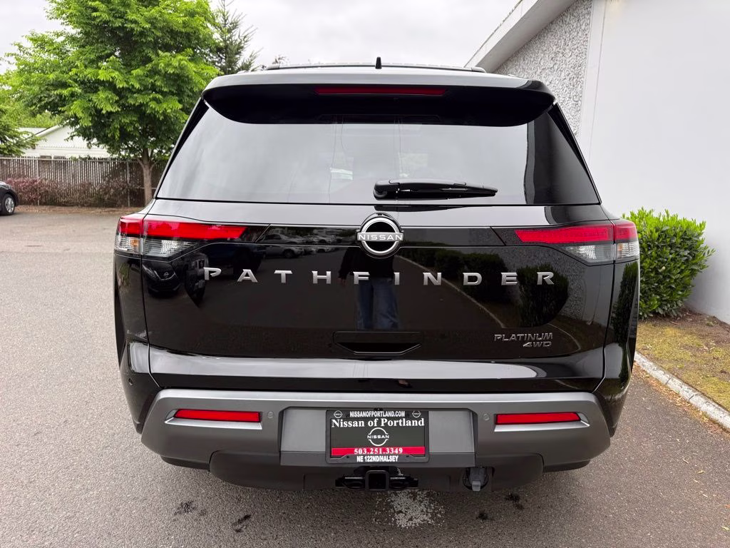 2026 Super Black Nissan Pathfinder Platinum 4X4 SUV