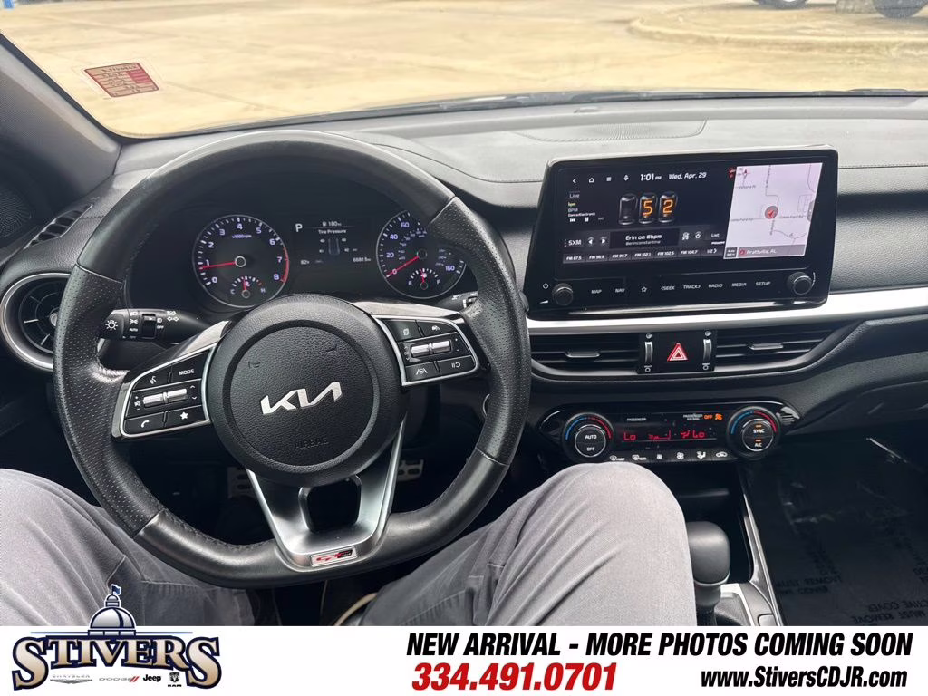 2022 Gravity Gray Kia Forte GT-Line FWD Sedan