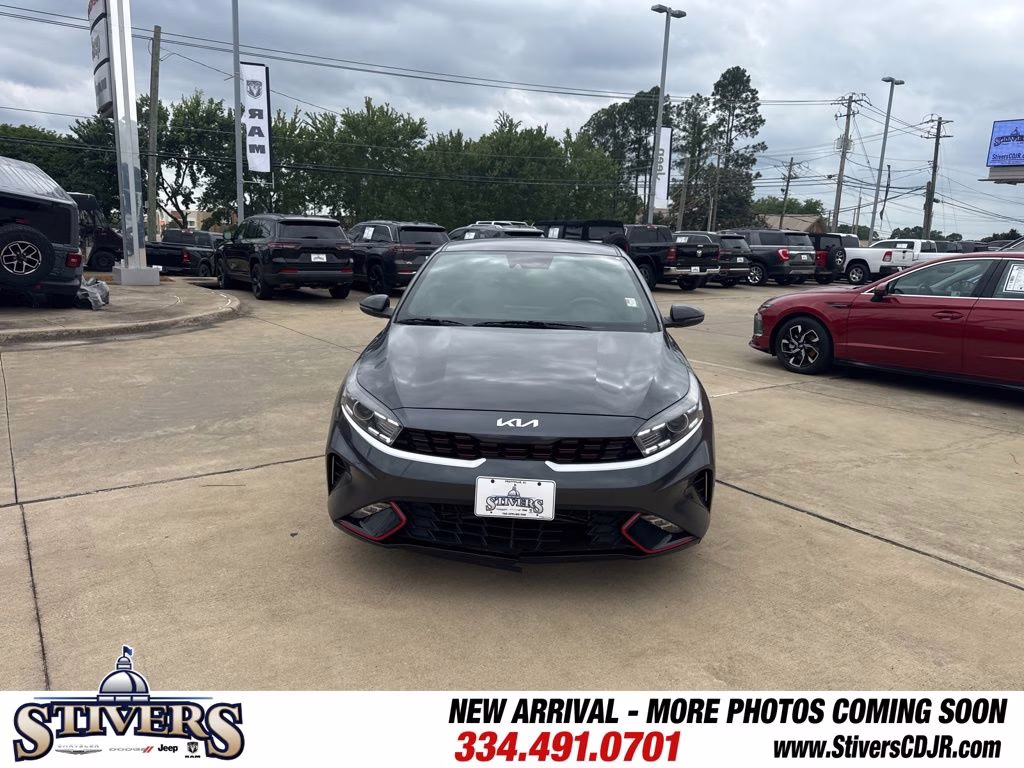 2022 Gravity Gray Kia Forte GT-Line FWD Sedan