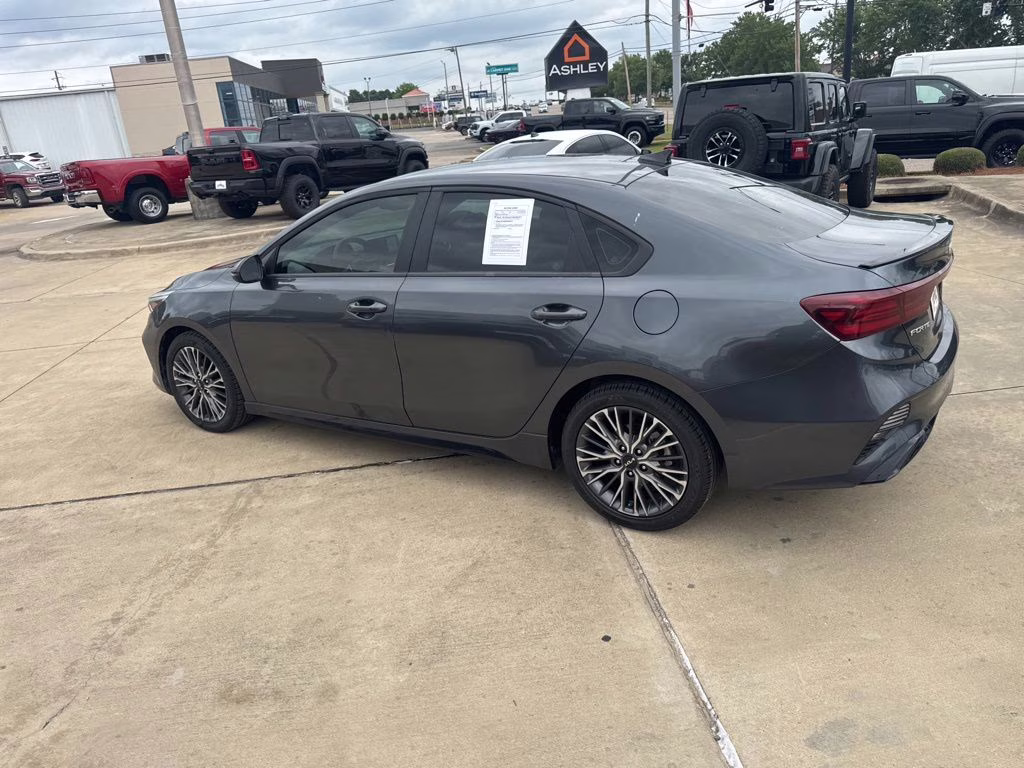 2022 Gray Kia Forte GT-Line FWD Sedan