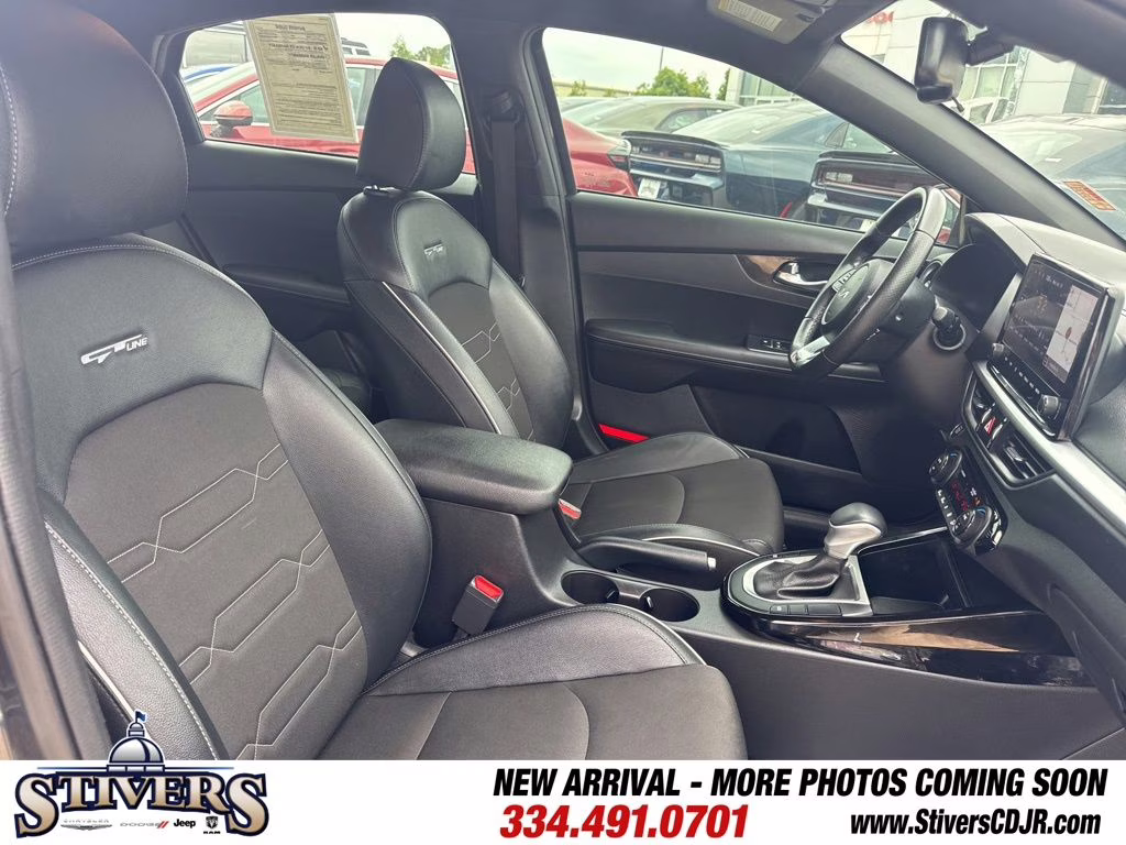 2022 Gravity Gray Kia Forte GT-Line FWD Sedan