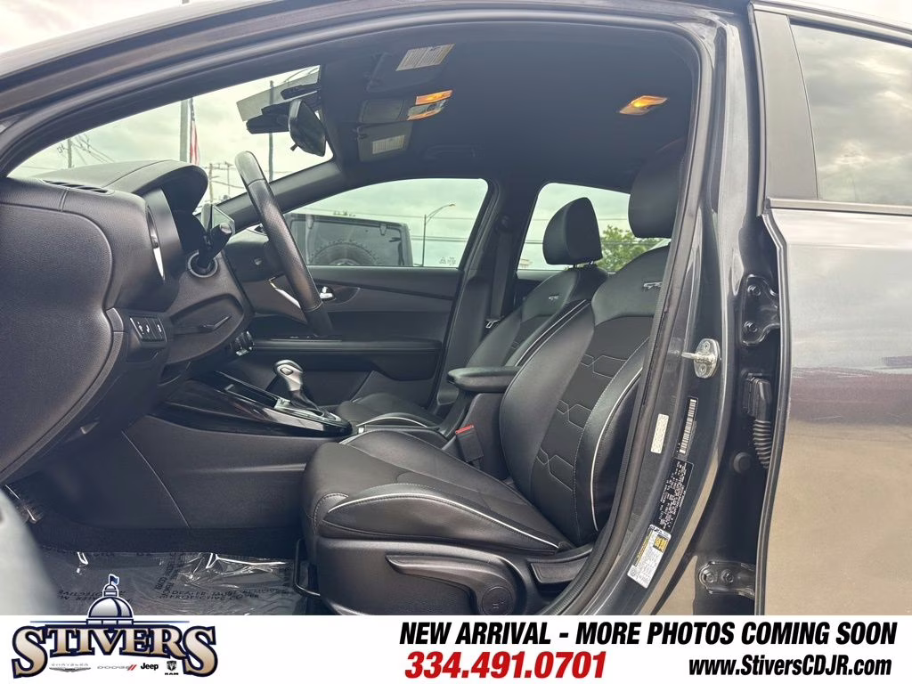 2022 Gravity Gray Kia Forte GT-Line FWD Sedan